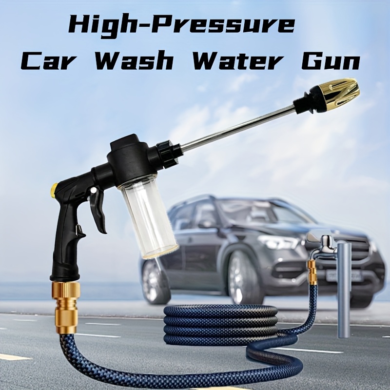 Pressure Washer Foam Gun - 3-Speed High-Pressure Water Gun, Foam Lance