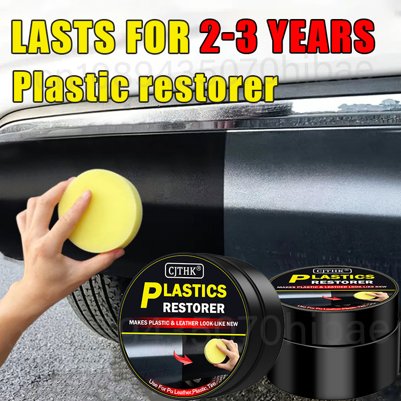 Leather Cleaner Interior - Car Plastic Restorer Back To Black
