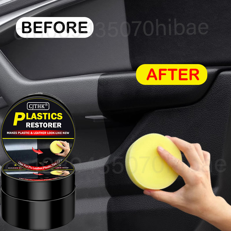 Car Plastic Restorer Back To B - Leather Cleaner Interior ulasan dan harga