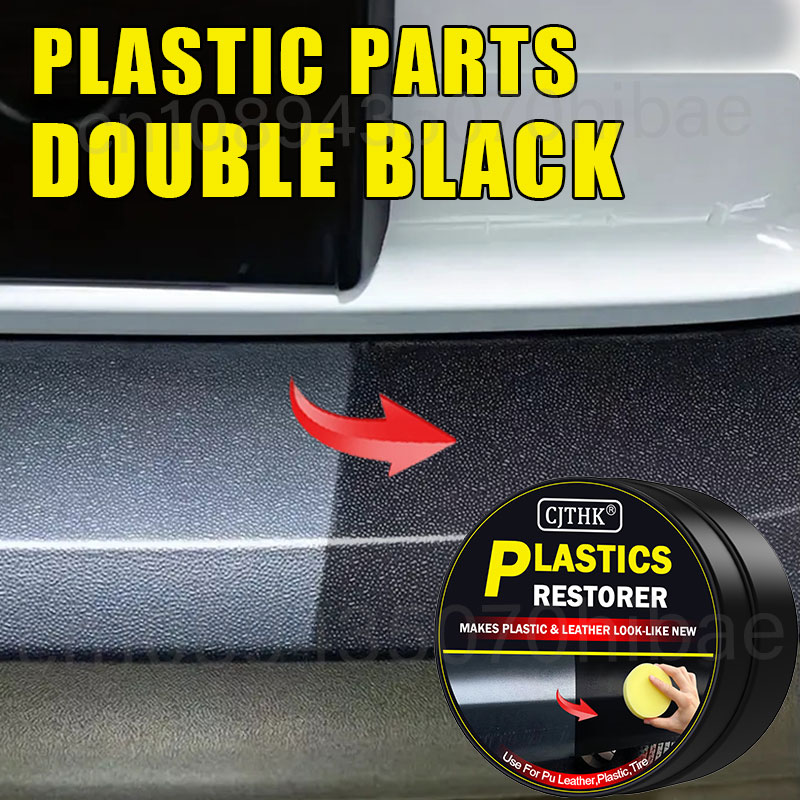 Car Plastic Restorer Back To B - Leather Cleaner Interior ulasan dan harga