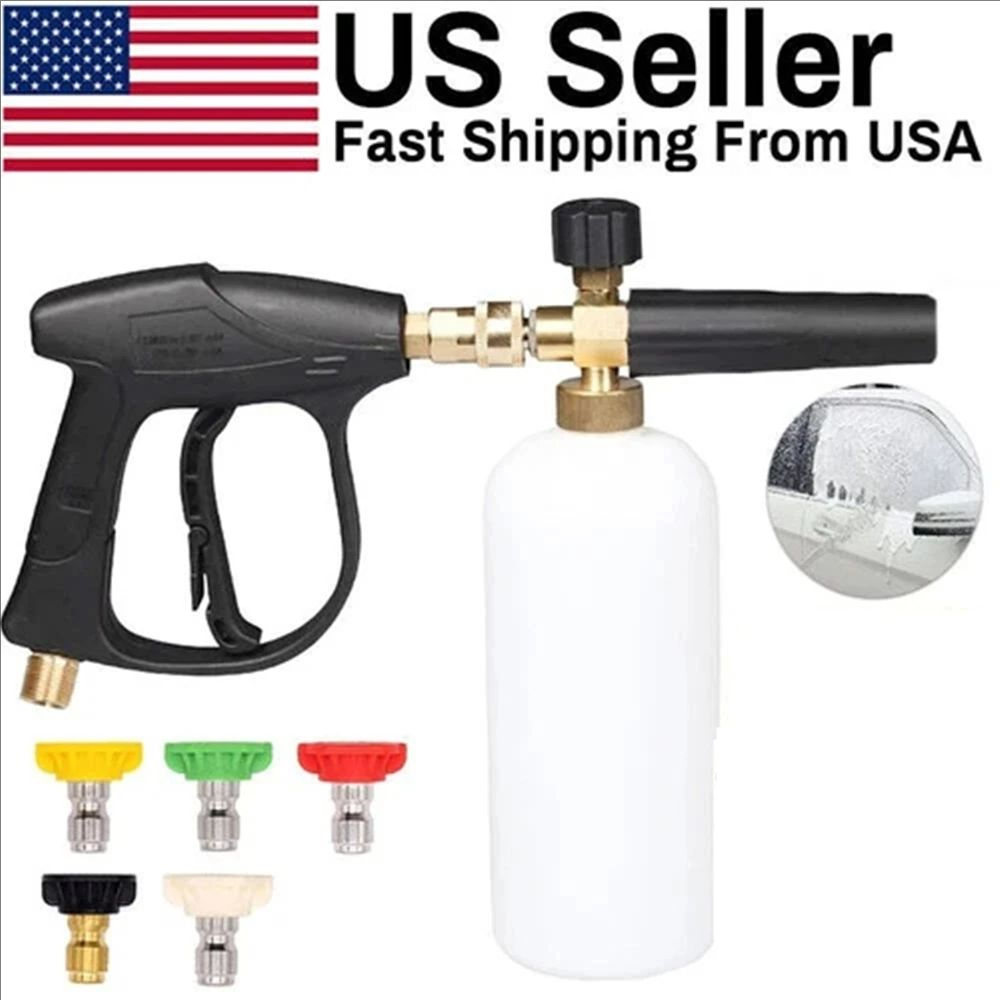 High Pressure Washer Gun+Snow  - Pressure Washer Foam Gun ulasan dan harga