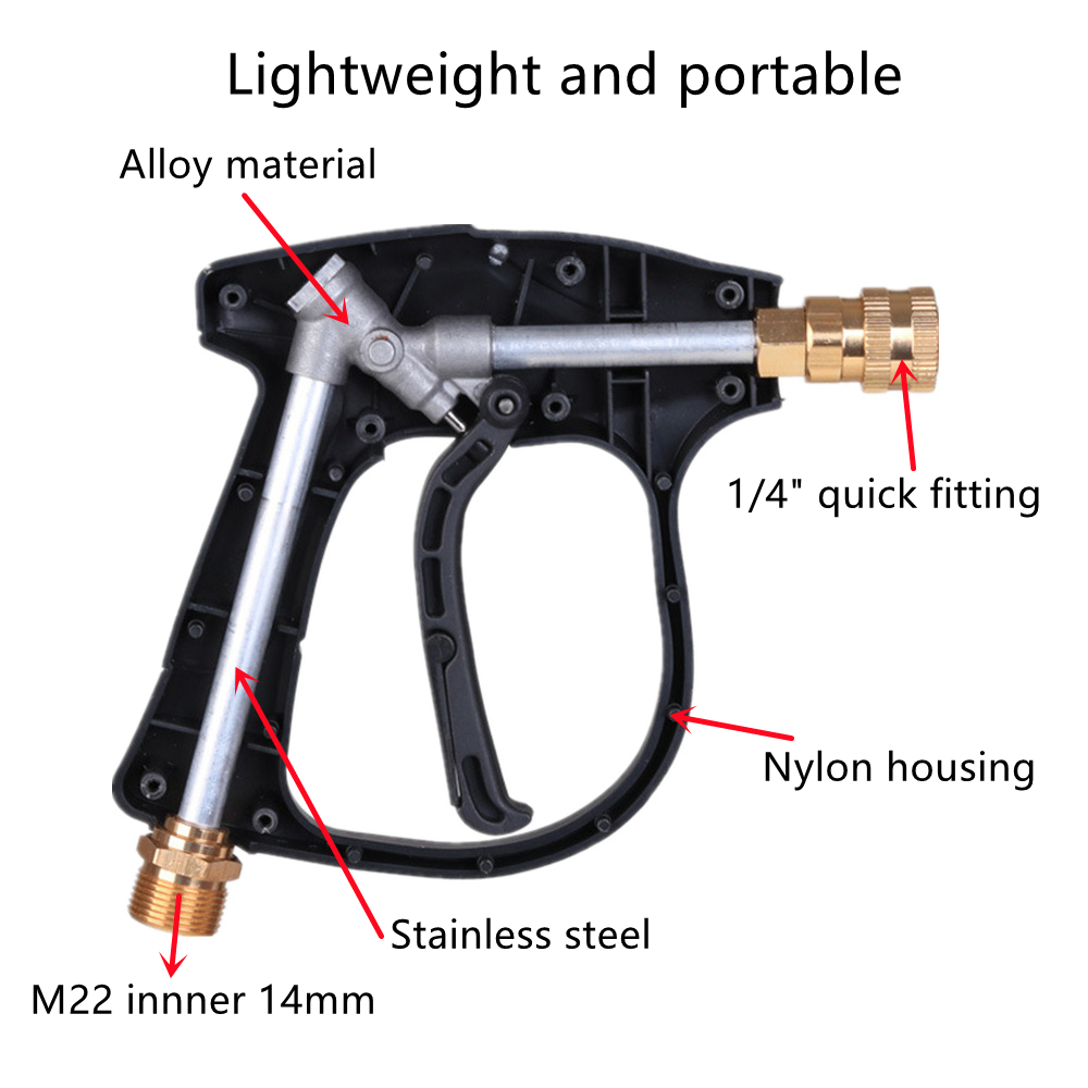 High Pressure Washer Gun+Snow  - Foam Cannon Car Wash ulasan dan harga