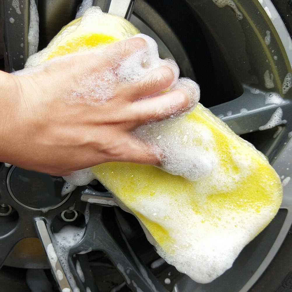 Car Cleaning Sponge Large Jumb - Car Cleaning Brush ulasan dan harga