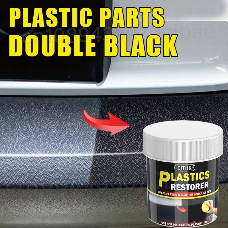 150g Car Plastic Restorer Back - Leather Cleaner Interior ulasan dan harga