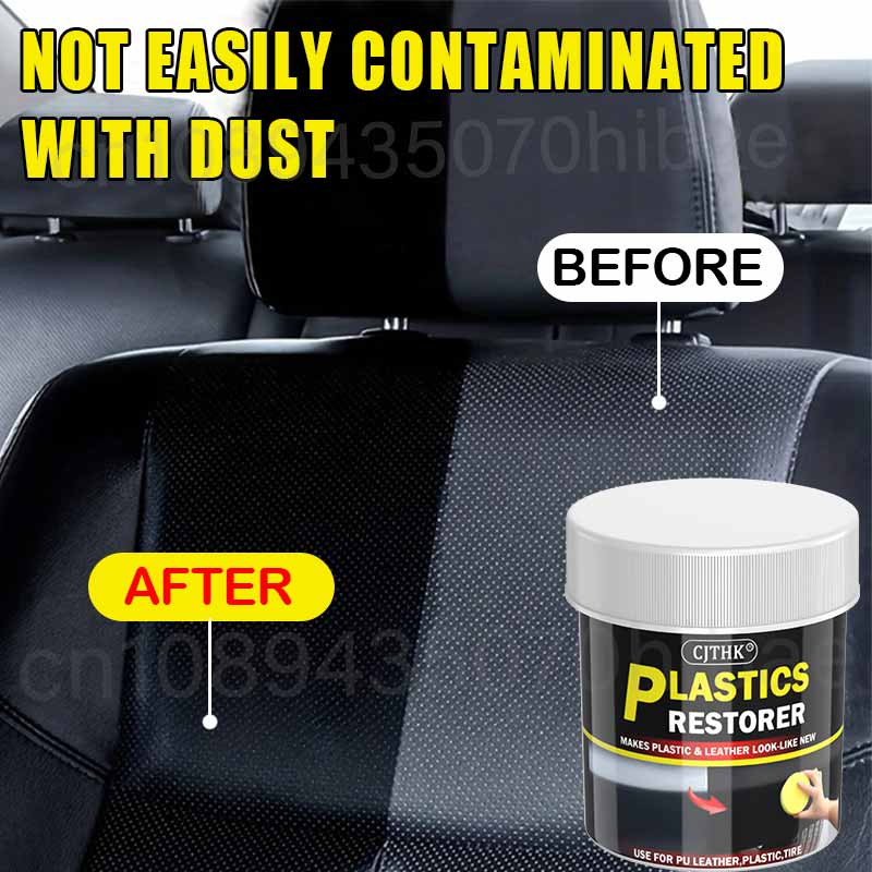 150g Car Plastic Restorer Back - Leather Cleaner Interior ulasan dan harga
