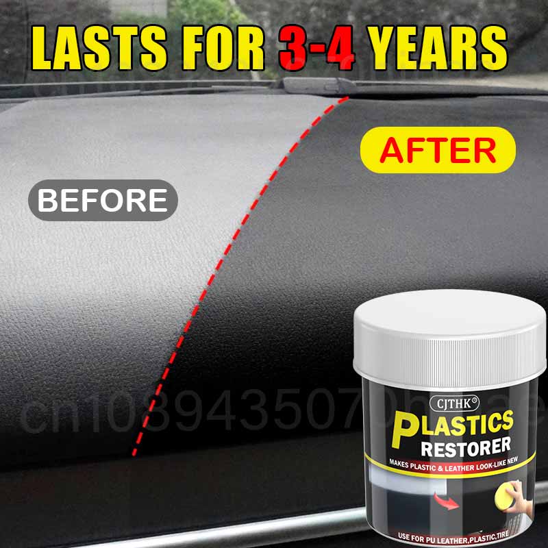 150g Car Plastic Restorer Back - Leather Cleaner Interior ulasan dan harga