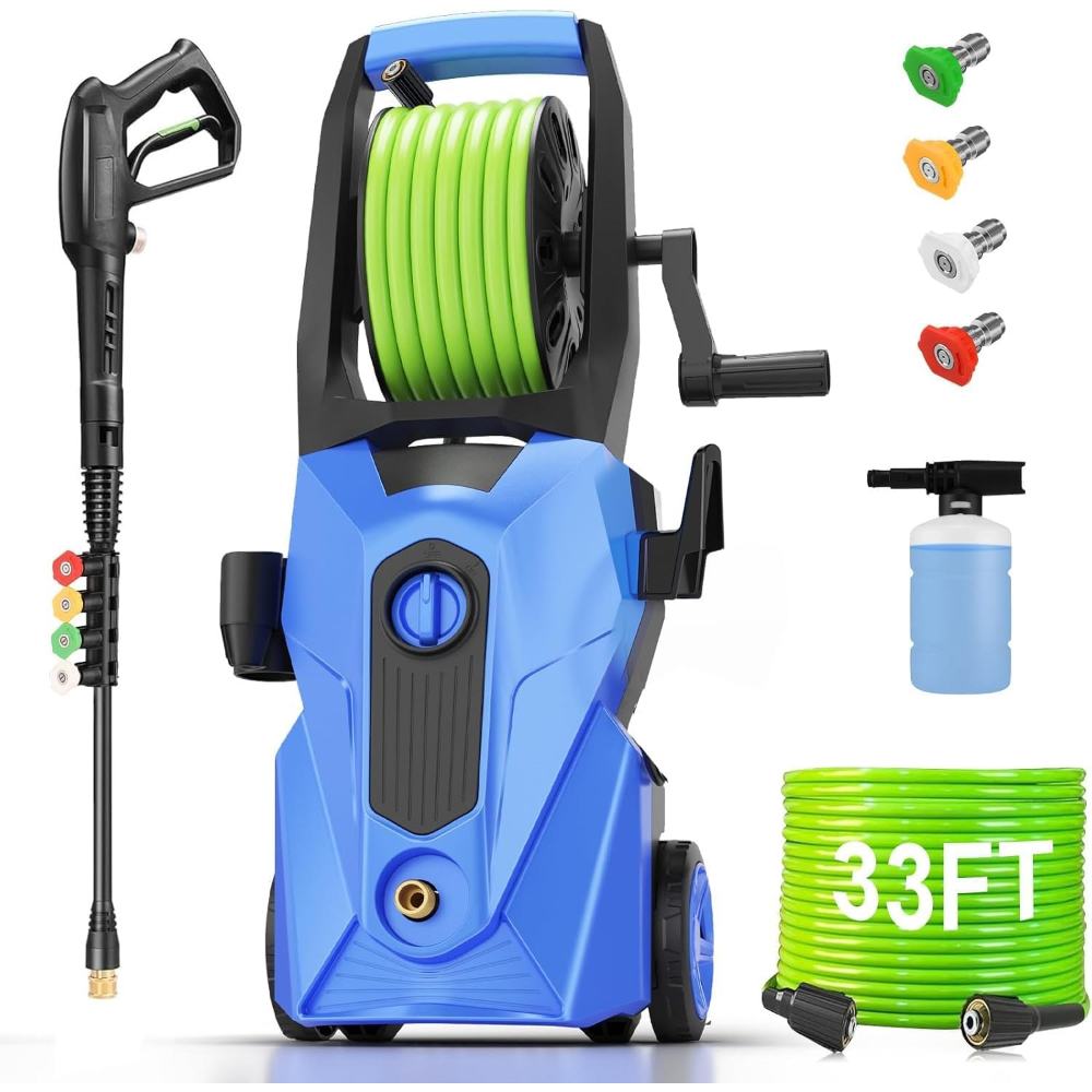 Upgraded Blue 5000PSI Pressure - Foam Cannon Car Wash ulasan dan harga