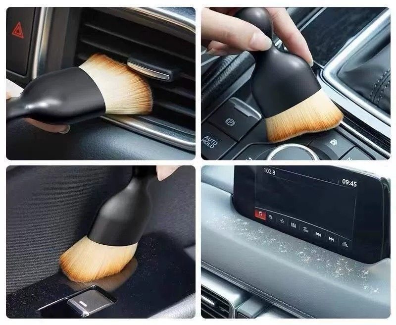 Car Soft Bristle Cleaning Brus - Dirt Brush Interior ulasan dan harga
