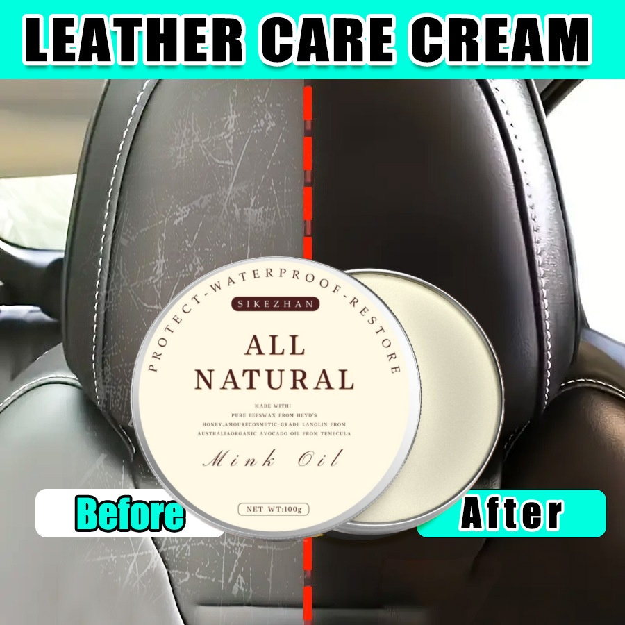 Car Leather Care Cream Plastic - Trim Restorer Plastic ulasan dan harga