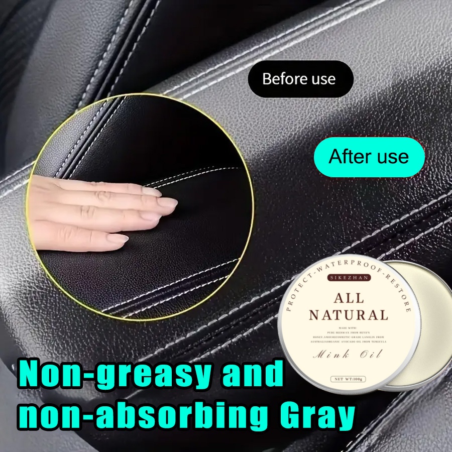 Car Leather Care Cream Plastic - Trim Restorer Plastic ulasan dan harga